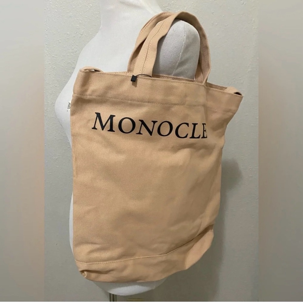 *NWT* Monocle Magazine Tote Voyager Canvas bag - Crossbody/ Shoulder